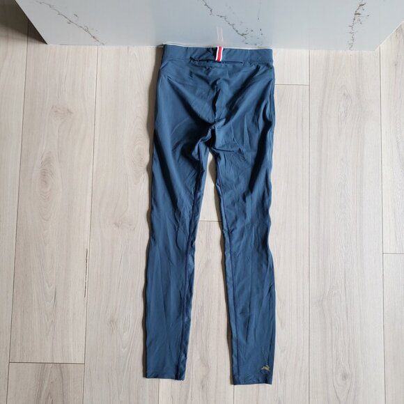 Tracksmith Leggings Womens S Blue Turnover Running Full Length - Picture 2 of 6